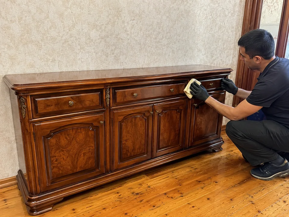 Furniture restoration completed in Bakıxanov