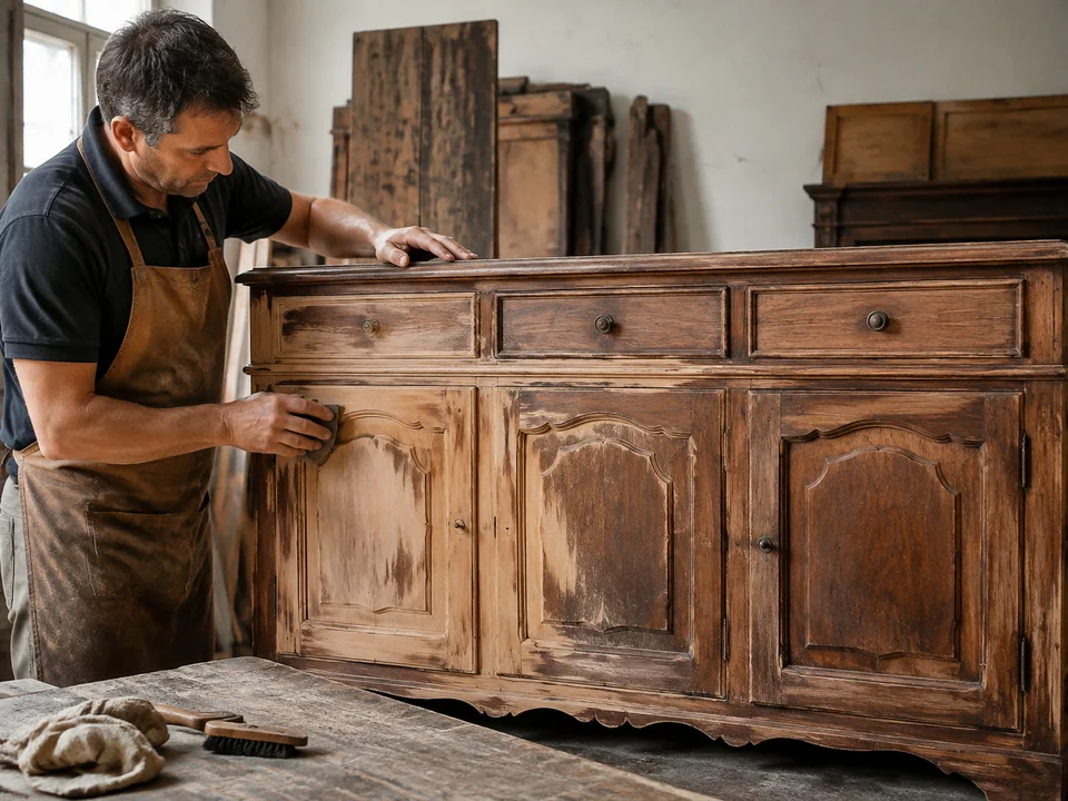 Furniture restoration