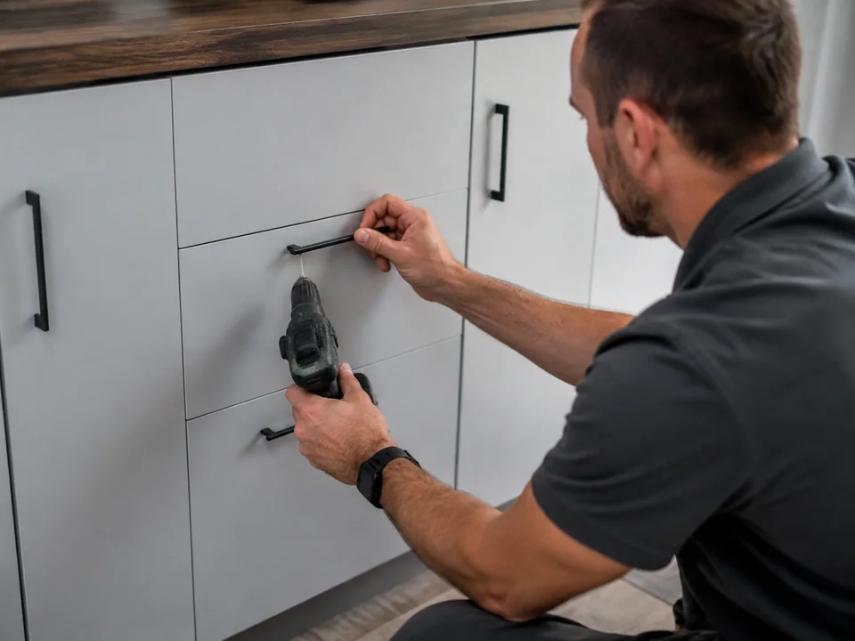 Furniture handle replacement